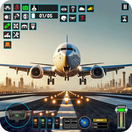 Plane Flight Airport Games 3D Scarica su Windows