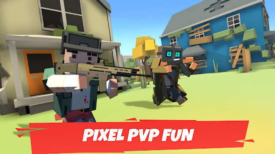 Battle Gun 3D - Pixel Block Fight Online PVP FPS