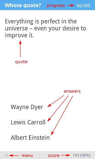 Whose quote is this? Screen 2