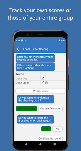 Foam Hunter Scoring Screen 3