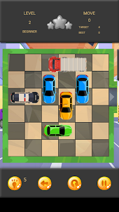 Car Parking Puzzle 2D