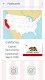 screenshot of 50 US States - American Quiz