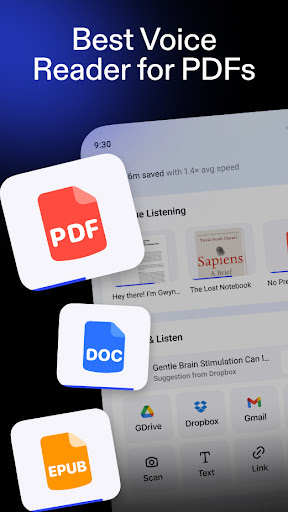 Screenshot of Speechify – Text to Speech