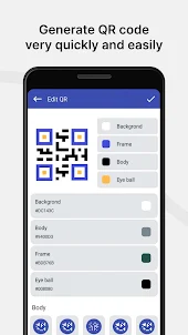 QR code scanner : customise QR
