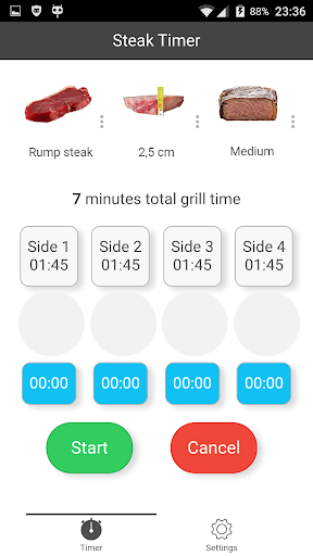 Perfect Steak Screen 2