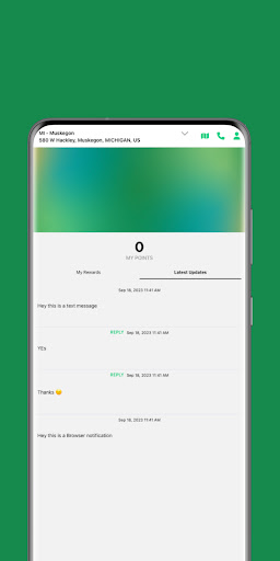 Android application Sozo HighMiles screenshort