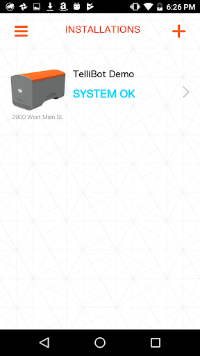 telliBot Screen 2