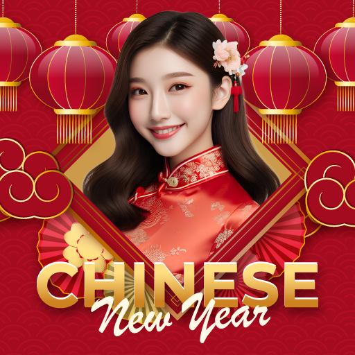 Chinese new year frame 2024 1.1 Icon