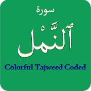 Surah An Naml (سورة النمل) Colorful Tajweed Coded