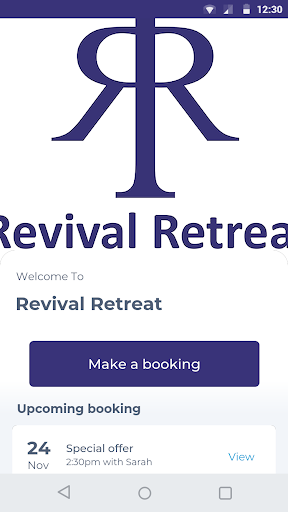 Android application Revival Retreat screenshort