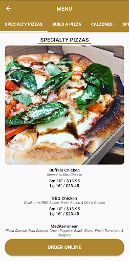 Golden Crust Pizza Screen 3