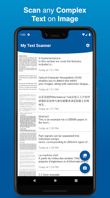 OCR Text Scanner- Extract Text - 1.5 - (Android)
