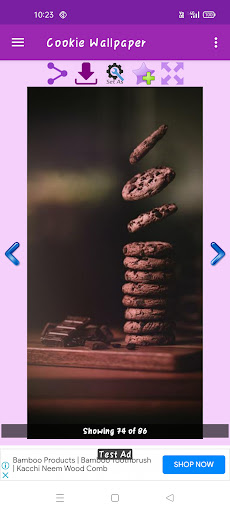 Cookie Wallpaper Gallery Screenshot 3 - AppWisp.com
