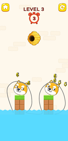 Save The Dog - Bee Attack - Screenshot 3