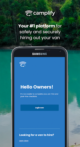 Android application Camplify Owners screenshort