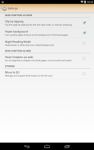 ePub Reader for Android 2.1.2 Screenshots 12