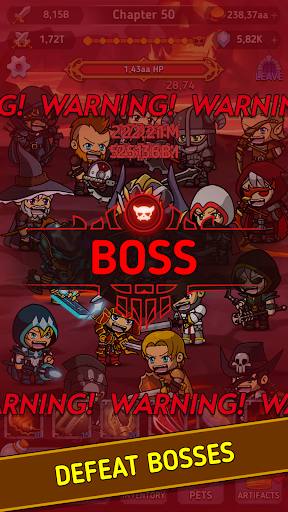 Tap Hero Clicker: Idle RPG - Role Playing - games
