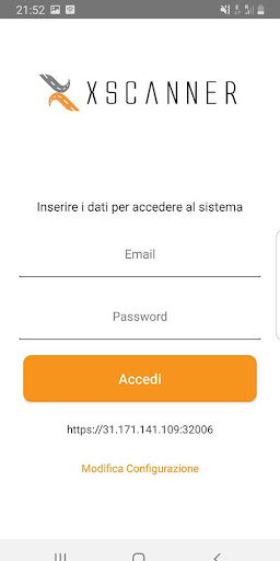 XScanner Screen 2