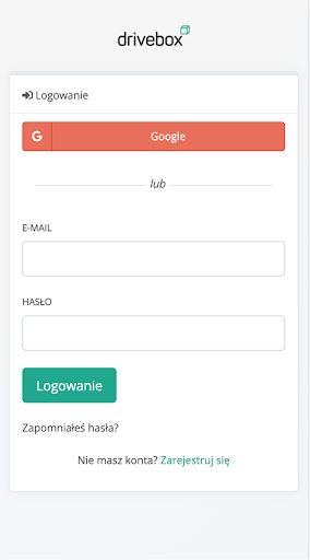 Android application Drivebox screenshort