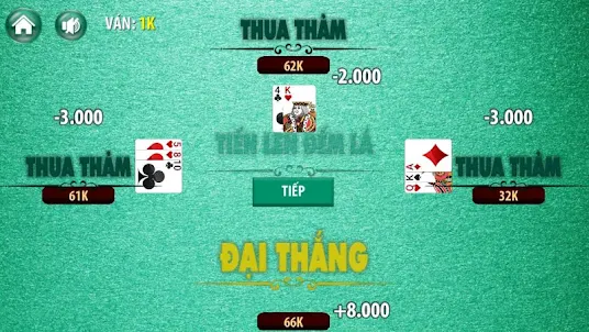 Tiến Lên - Tien Len Dem La