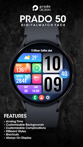 Android application PRADO 50 Widgets screenshort