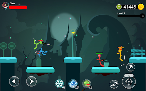 jogo dos palitinhos (stickman fighter infinity) 