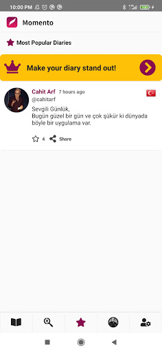 Momento Social Diary