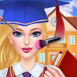 High School Girl Makeup salon icon