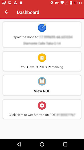 Android application Trident screenshort