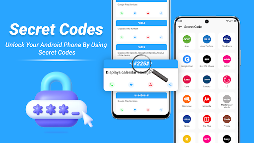 Android application All Secret Codes for Android screenshort