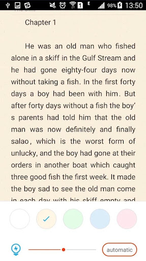 Txt reader (novel) Screen 2