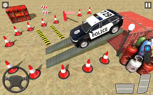 Police Car Parking Games New Prado Car Games 2021 11