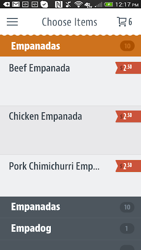 Makus Empanadas Screen 3