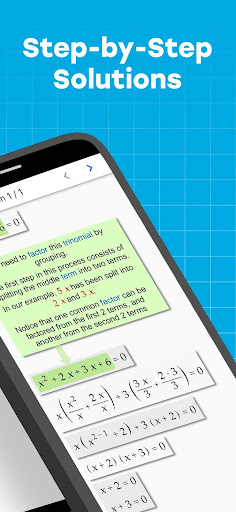 Algebrator-step-by-step solver Screen 2