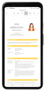 Word Resume Builder Pro Screenshot