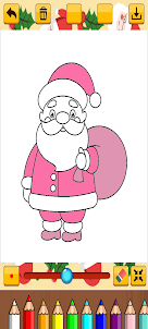 Coloring Santa Claus