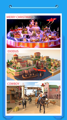 Puzzle World Pocket 3D - Monte modelos únicos