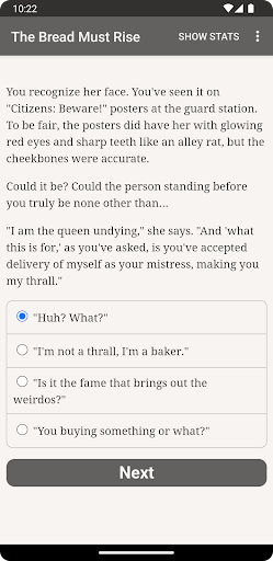 Android application The Bread Must Rise screenshort