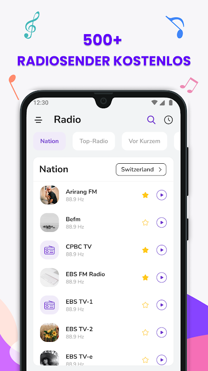 Radio Switzerland: DAB Radio & - 1.0.11 - (Android)