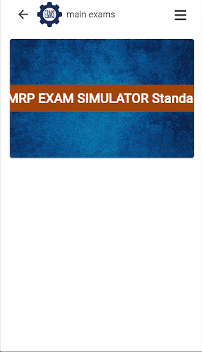 E&MS Simulator Screen 2
