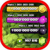 Clash of clans gems - Prank icon