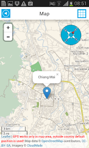 Thailand Offline Map For PC installation