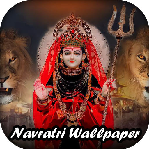 Navratri Wallpaper - Mataji HD logo