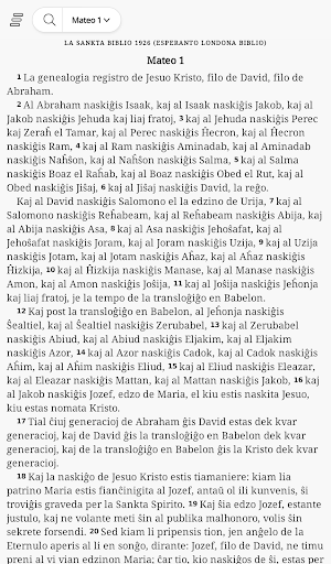 Esperanto Biblio Screen 3