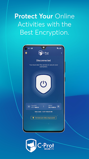 Android application C-Prot VPN screenshort
