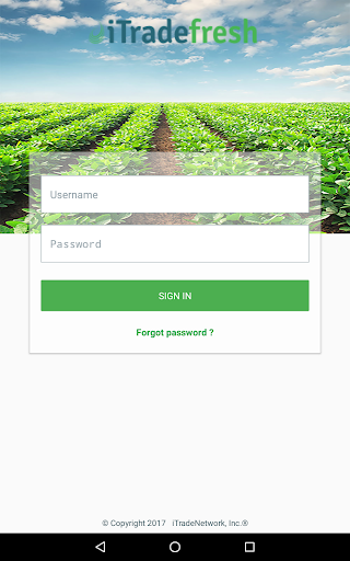 iTradefresh Screen 2