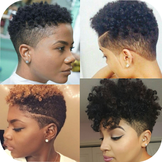 Hair cut for black women - Short hair styles 1.1.8.0 APK ...