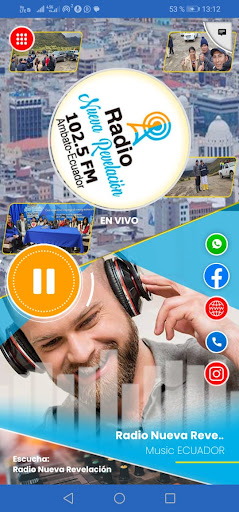 Android application Radio Nueva Revelacion 102.5FM screenshort