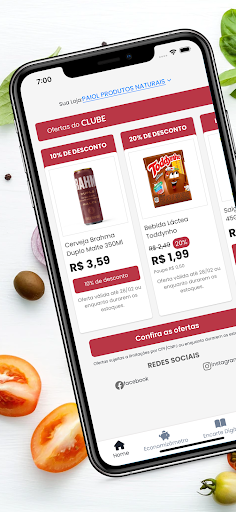 Android application Paiol Clube screenshort
