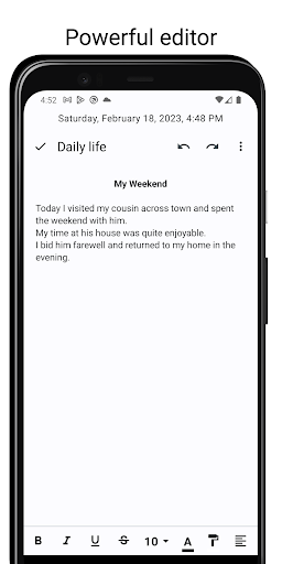 Android application Journal pro - Journal, Diary screenshort